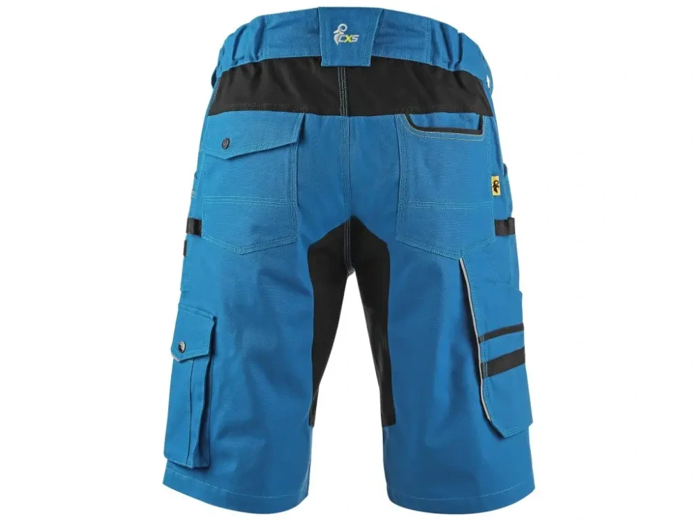 Kraťasy CXS STRETCH stredne modré-čierne