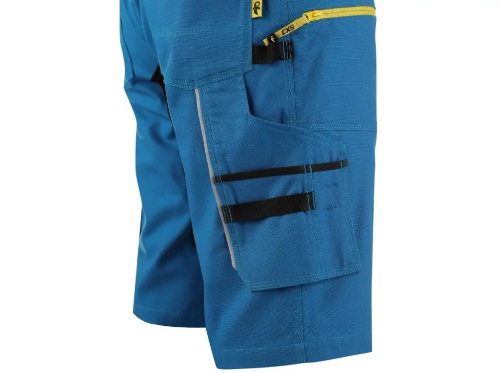 Kraťasy CXS STRETCH stredne modré-čierne