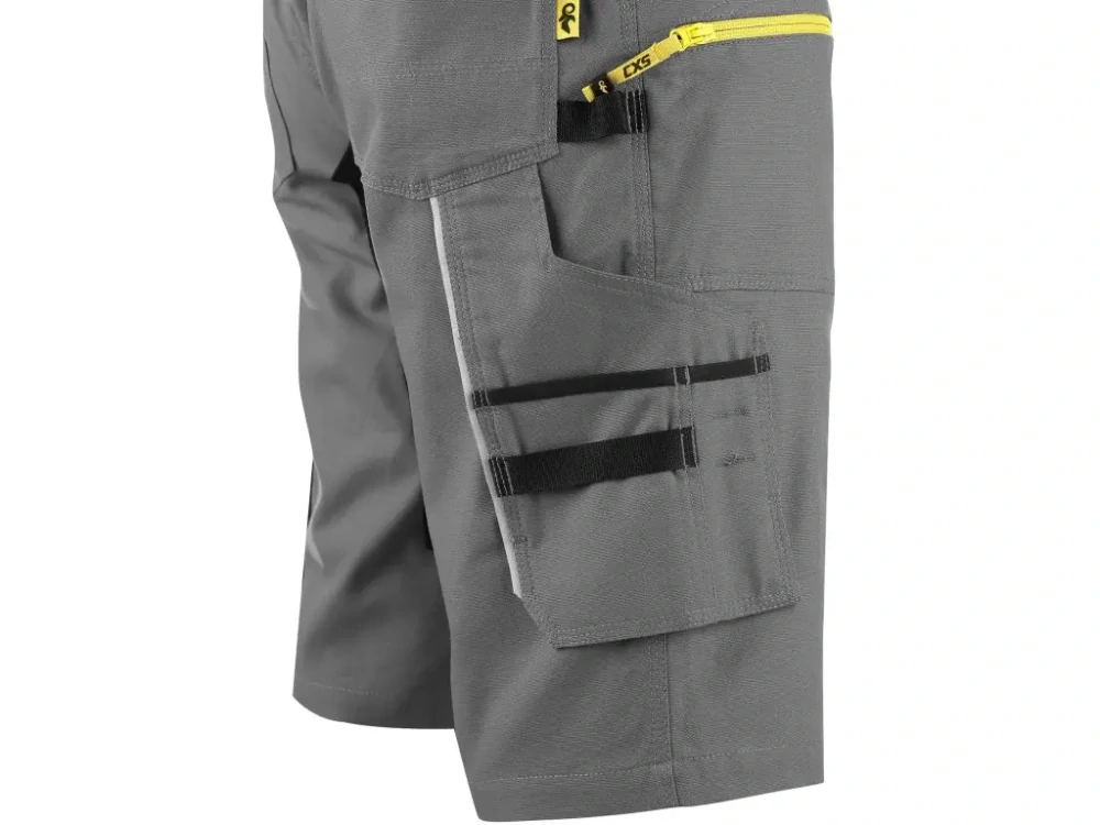 Kraťasy CXS STRETCH sivo-čierne