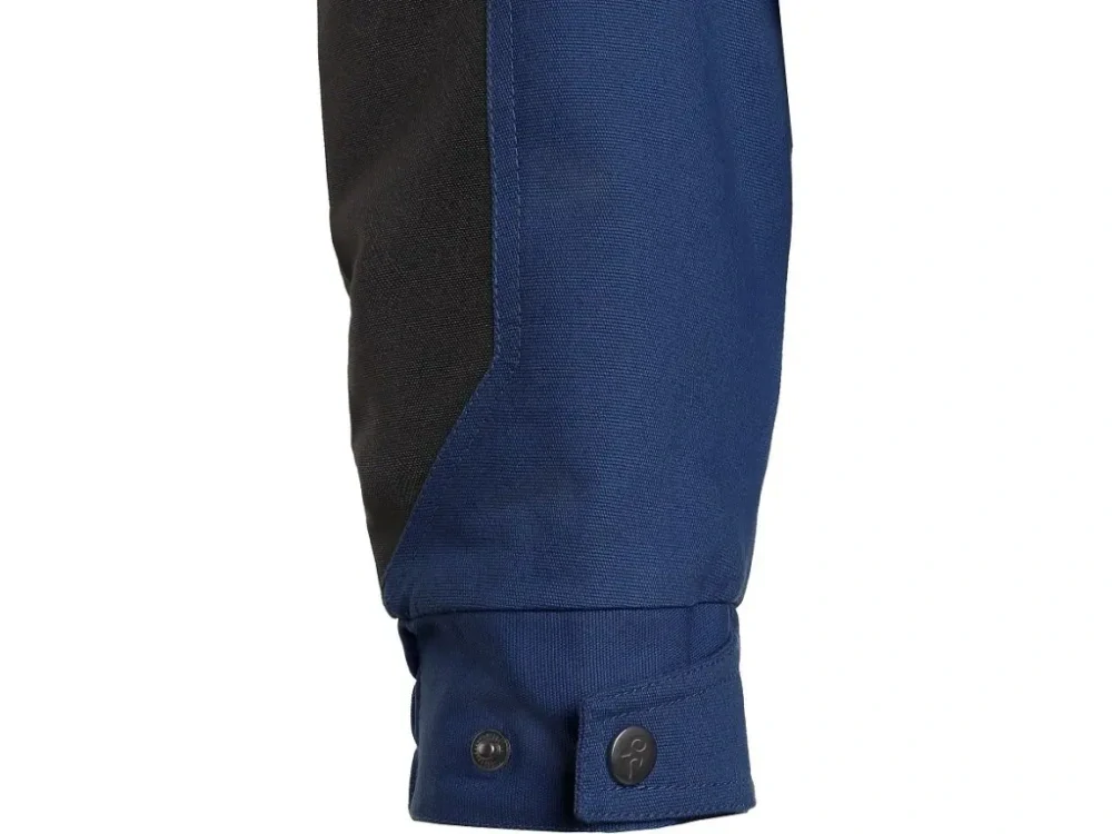 Blúza STRETCH tmavomodro-čierna