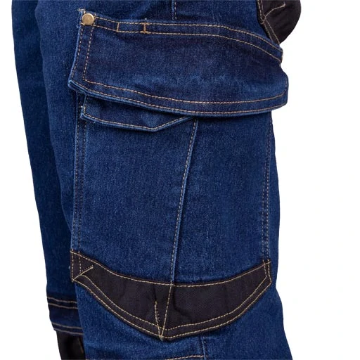 Nohavice JEANS BLUE do pása