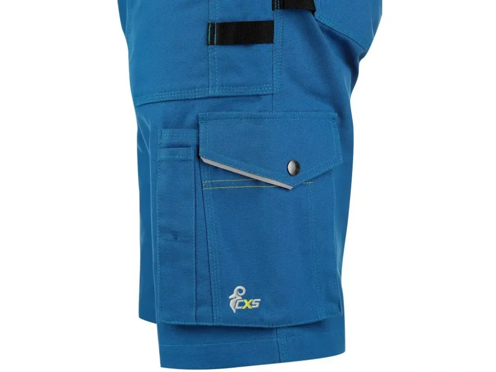 Kraťasy CXS STRETCH stredne modré-čierne