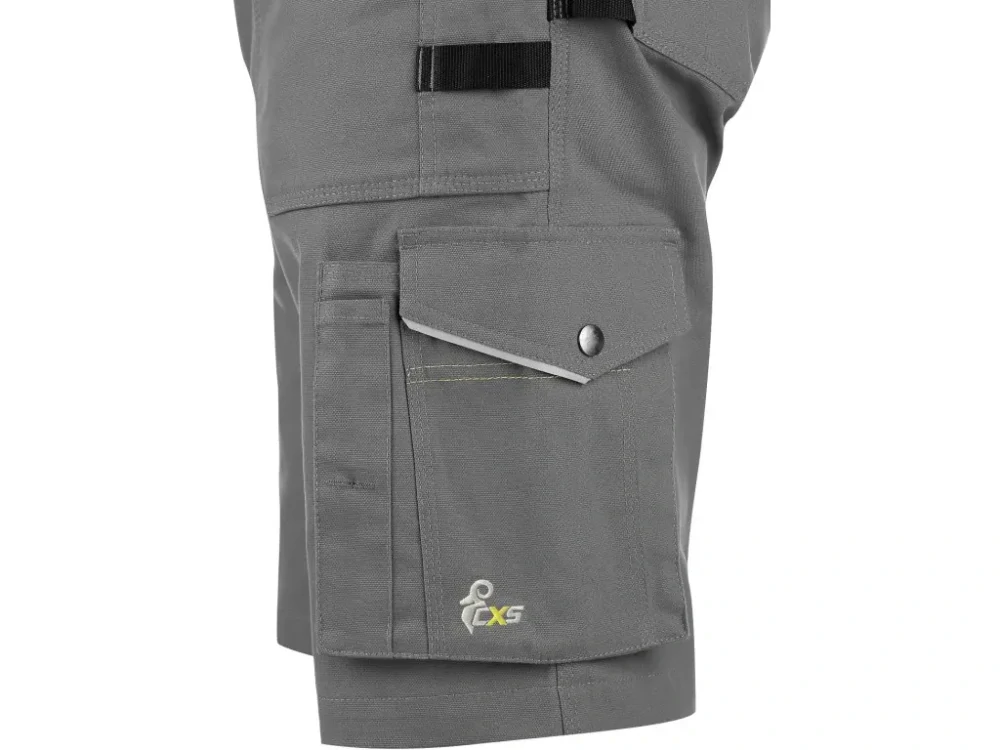 Kraťasy CXS STRETCH sivo-čierne