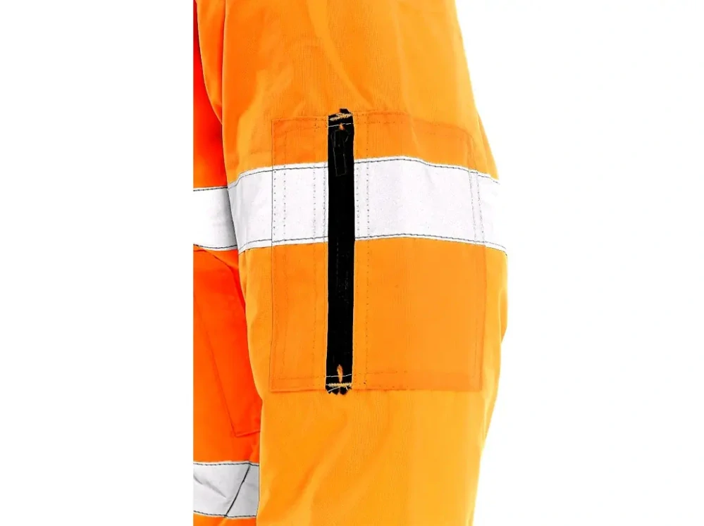 Zimná reflexná bunda LEEDS orange