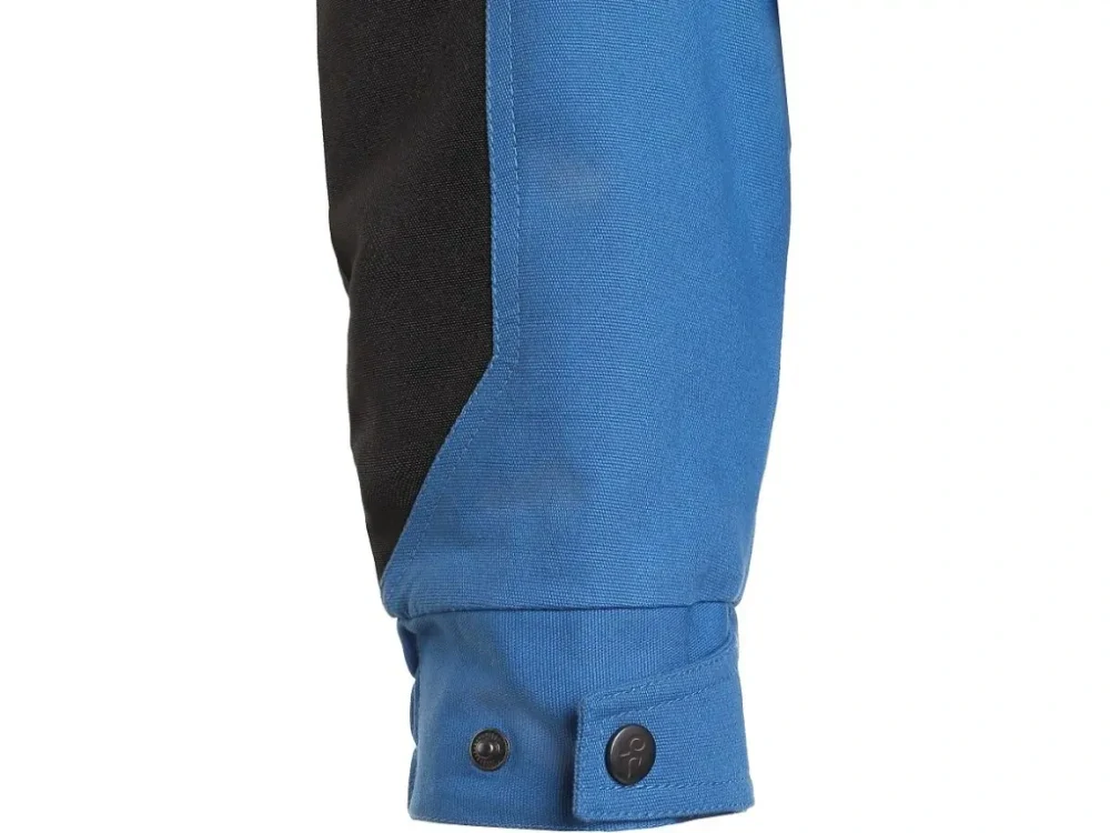 Blúza STRETCH modro-čierna