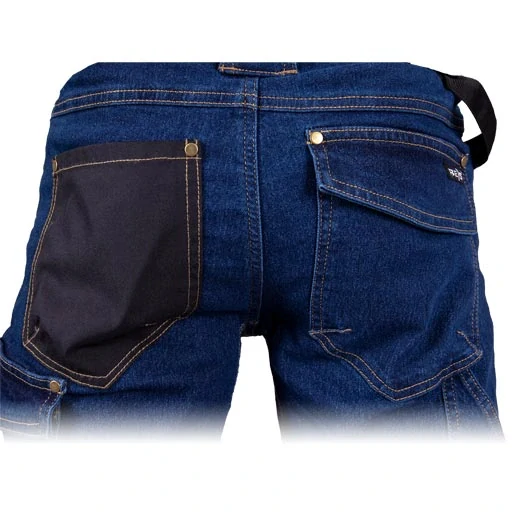 Nohavice JEANS BLUE do pása