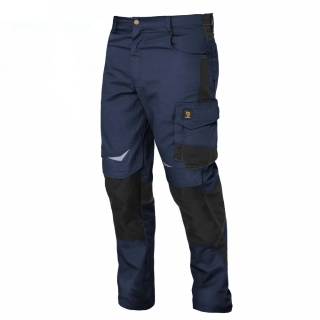 Nohavice HELICON navy do pása