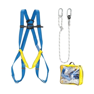 Bezpečnostný set BASIC 2 - postroj+2m lano