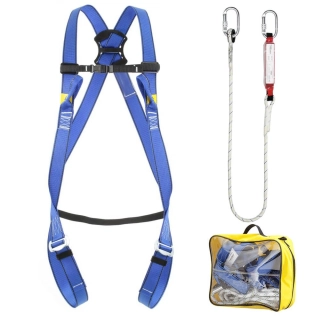 Bezpečnostný set BASIC 3 - postroj+2m lano