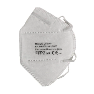 Respirátor skladací FFP2 bez ventilčeka