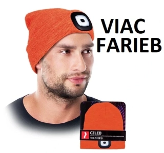 Zimná čiapka s LED svetlom