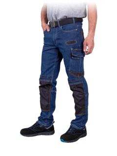 Nohavice JEANS BLUE do pása